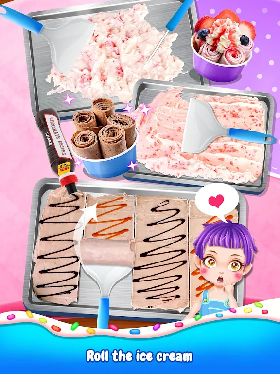 Frozen Ice Cream Roll Maker Screenshot 3