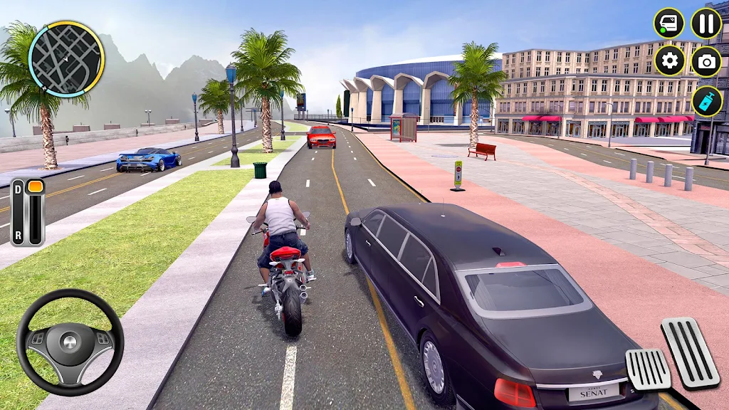 Limousine Parking:Limo Taxi 3D Screenshot 1