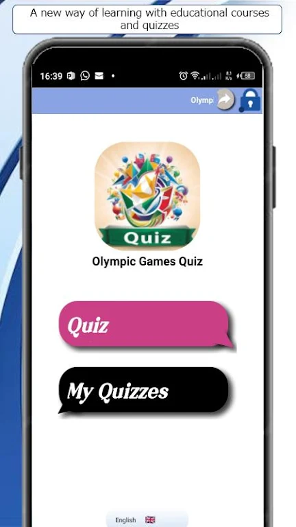 Olympic Games Quiz Screenshot 1 