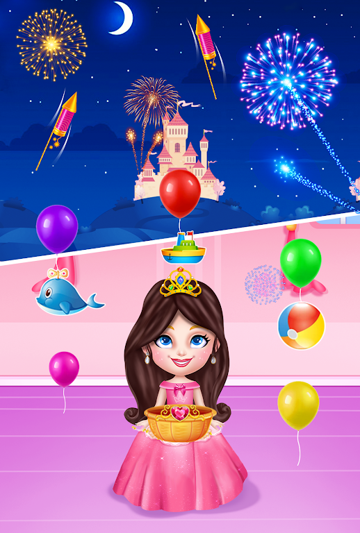 cute princess toy phone game Screenshot 3