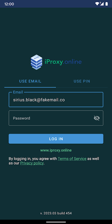 iProxy – Mobile Proxies Screenshot 1 