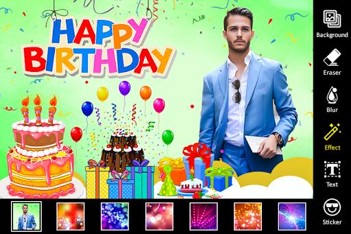 Birthday Photo Editor Screenshot 4 