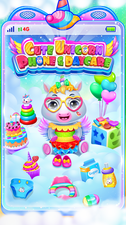 Baby Unicorn Care Game Screenshot 1 