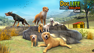 Dog Family Sim Animal Games Screenshot 3 