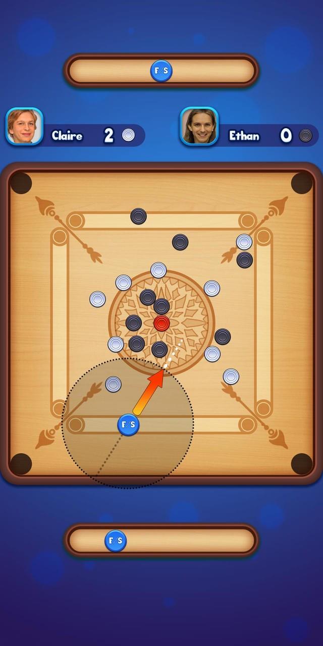 Carrom Board - Caroms Game 3D Screenshot 2