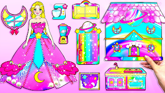 Doll Dress Up Makeup Girl Game Screenshot 5