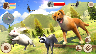 Dog Family Sim Animal Games Screenshot 1