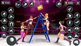 Bad Girls Wrestling Game Screenshot 3 