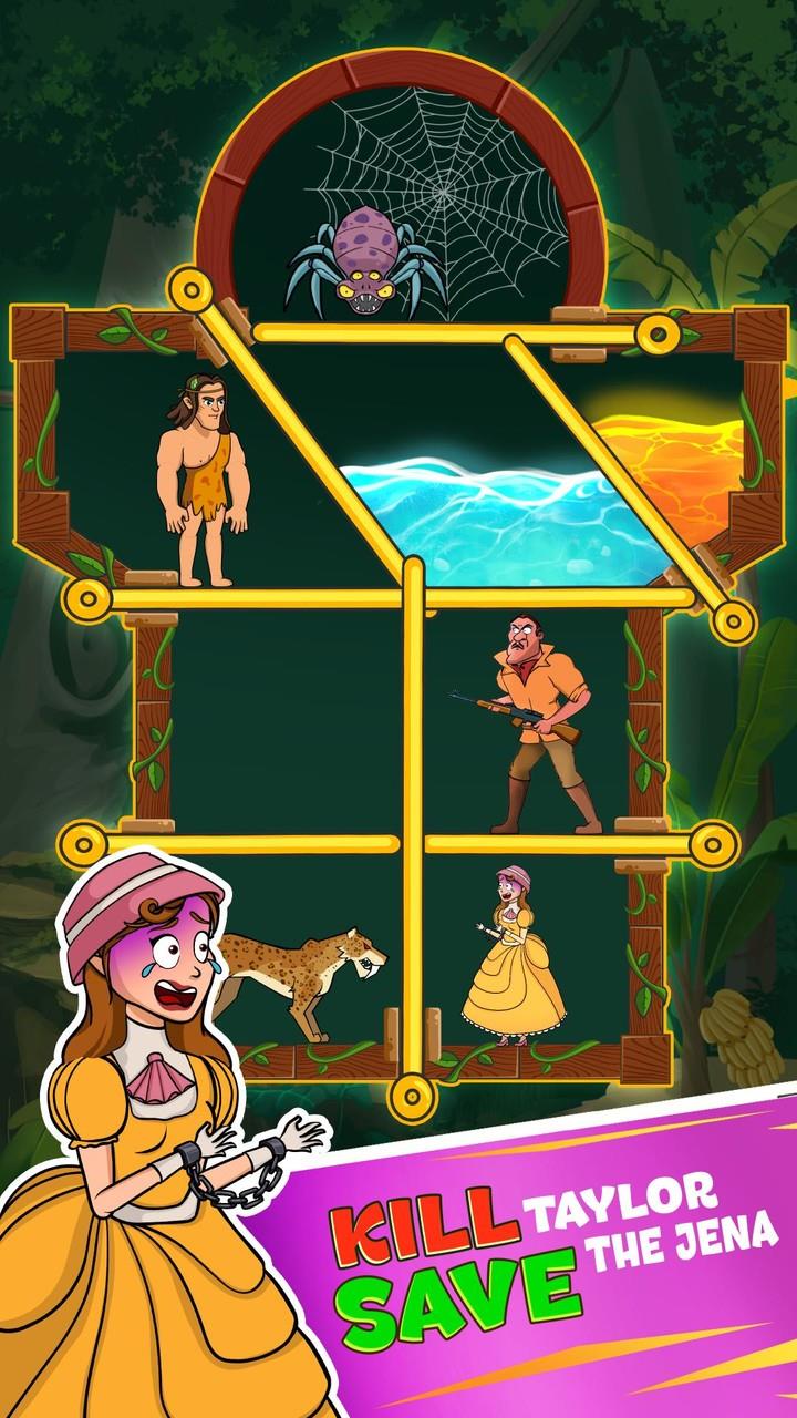 The Jungle Chaos: Pin Puzzle Screenshot 3 