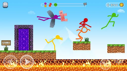 Stickman Parkour Race & Jump Screenshot 3 