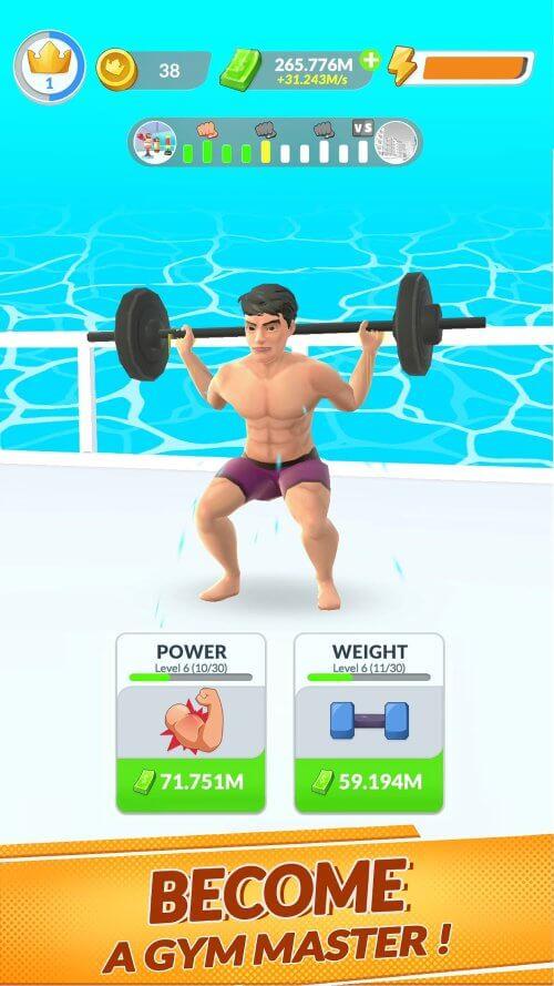 Idle Gym Life Screenshot 2