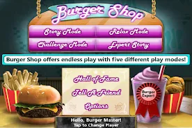 Burger Shop Screenshot 2