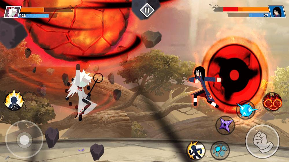 Stickman Shinobi Fighting Screenshot 3