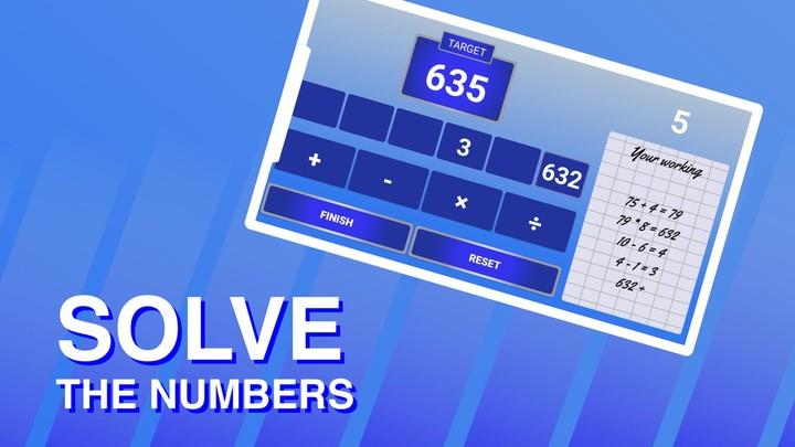 Countdown Numbers & Anagrams Screenshot 1