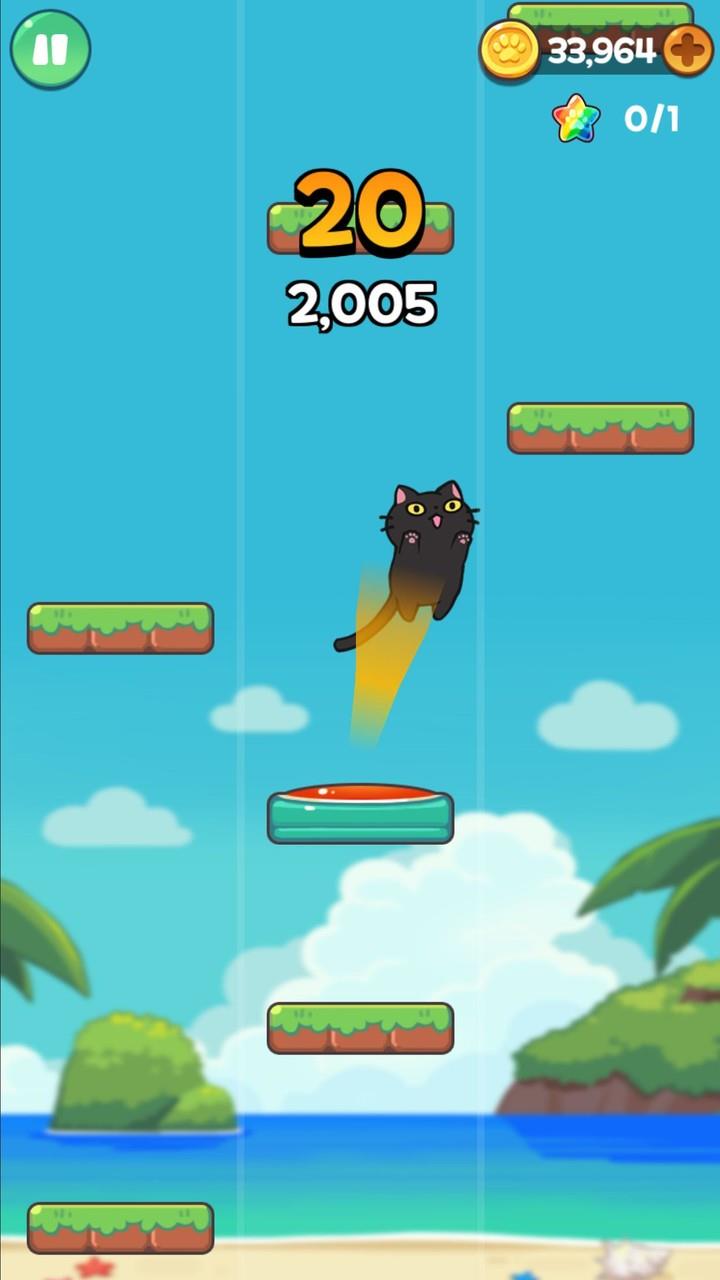 Cat&Friends: Jumping Away Screenshot 1