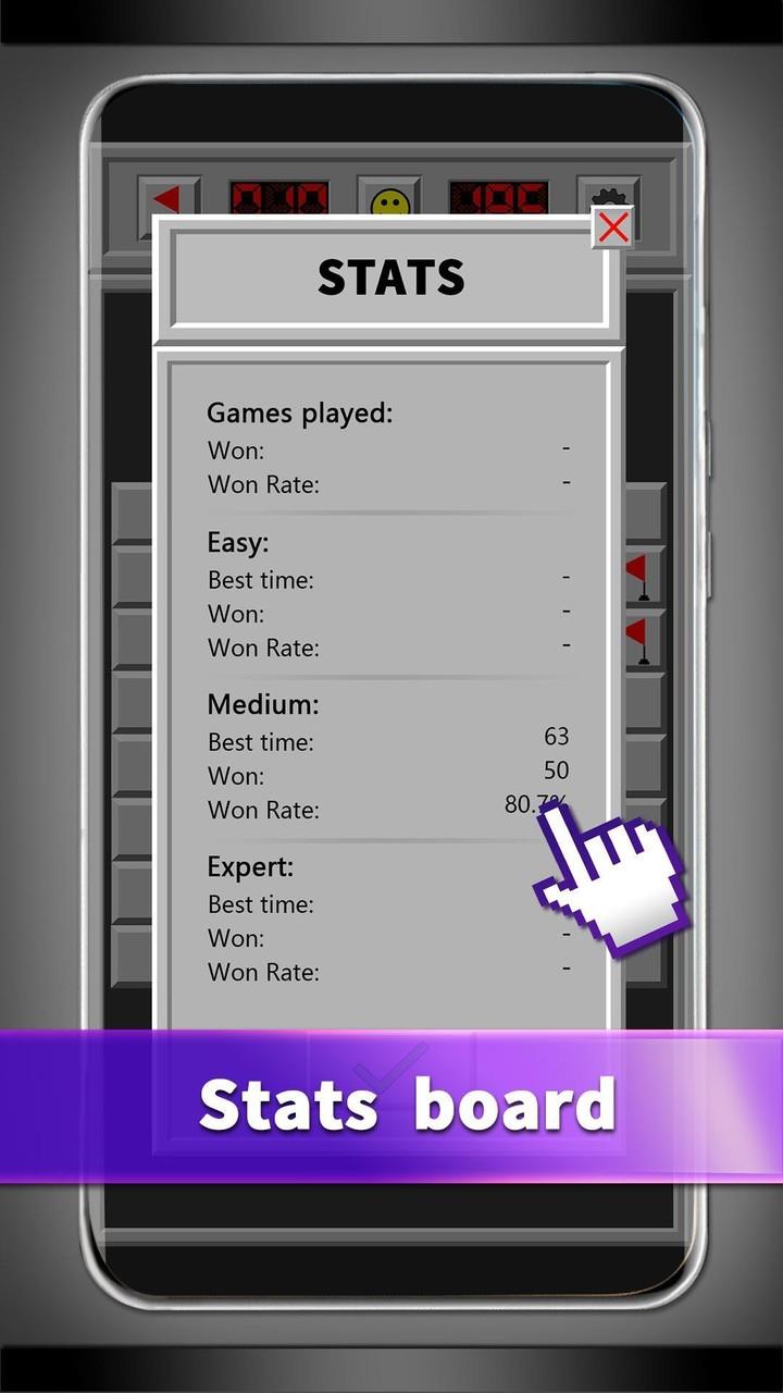 MineSweeper -Mine Sweeper Game Screenshot 4