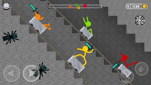 Stickman Parkour Race & Jump Screenshot 1