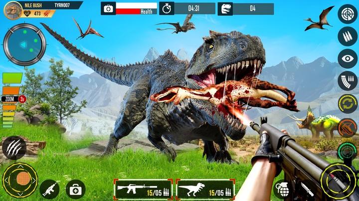 Real Dino Hunting Sniper Games Screenshot 2