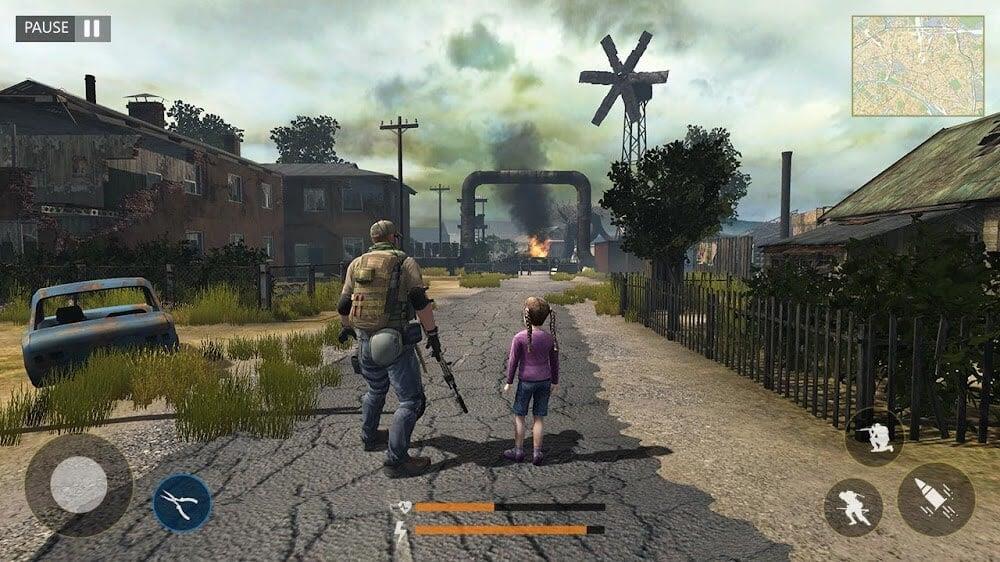 Last of Zombie: Real Survival Shooter 3D Screenshot 1