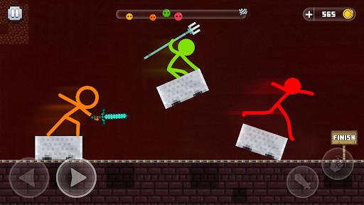 Stickman Parkour Race & Jump Screenshot 2