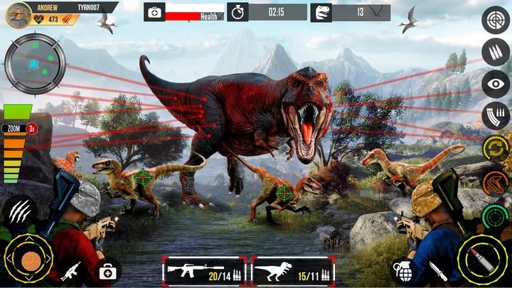 Real Dino Hunting Sniper Games Screenshot 3