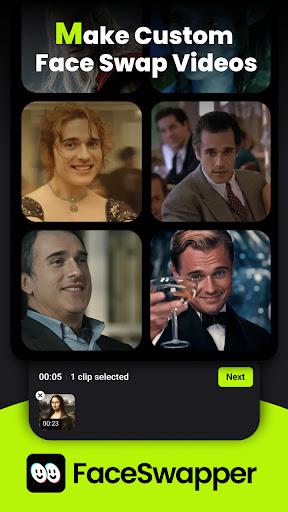 FaceSwapper: AI Swap Videos Screenshot 1 