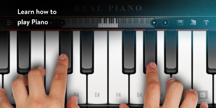 Real Piano: electric keyboard Screenshot 1 