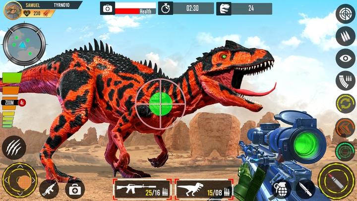 Real Dino Hunting Sniper Games Screenshot 1