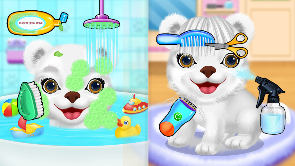 Puppy Salon - Pet care games Screenshot 1 