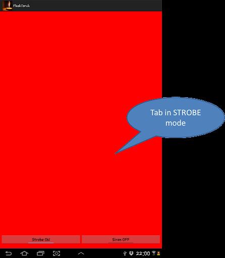 FlashLight Torch and Siren Screenshot 1 