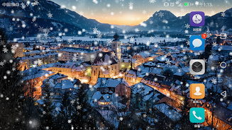 Christmas snow live wallpaper Screenshot 8 