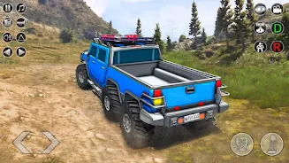 Offroad Jeep Driving Jeep Game Screenshot 1 