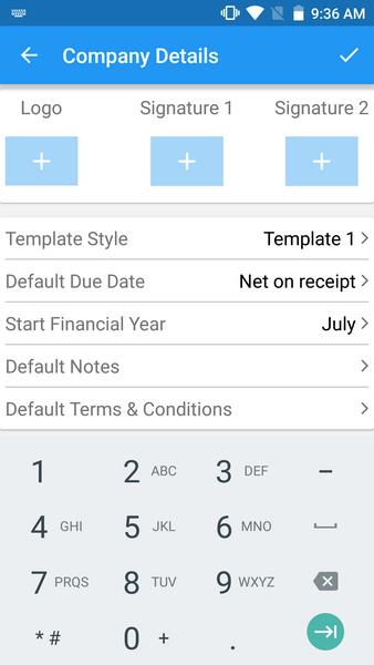 Moon Invoice - Time Tracking Screenshot 4