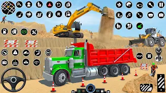 Real Construction Excavator 3D Screenshot 3 