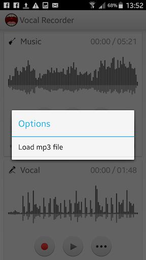 Vocal Recorder TwoTrack Studio Screenshot 1 