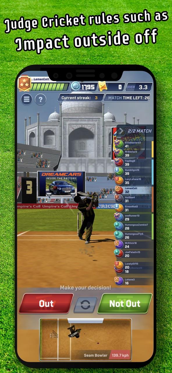 Cricket LBW - Umpire's Call Screenshot 5