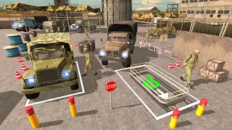 USA Army Truck Drive Simulator Screenshot 1