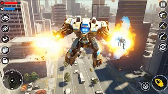 Robot Car Transformer Games 3D Screenshot 6