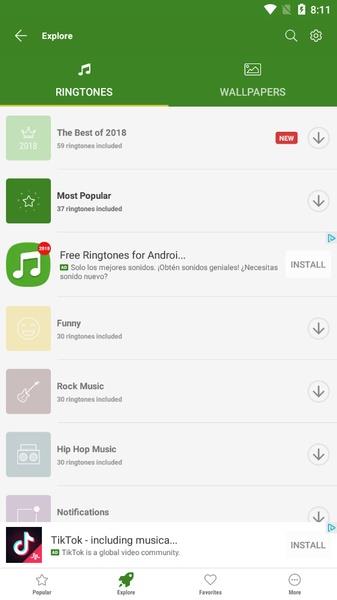 Free Ringtones for Android™ Screenshot 2