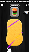 Sponge Art 3D Rubber Band Game Screenshot 2