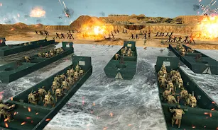 D-Day World War 2 Army Games Screenshot 5