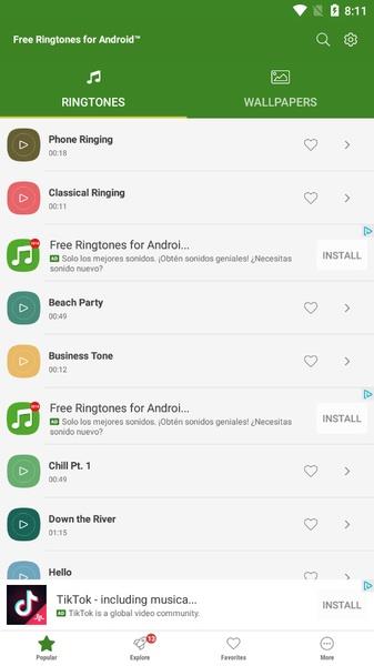 Free Ringtones for Android™ Screenshot 1