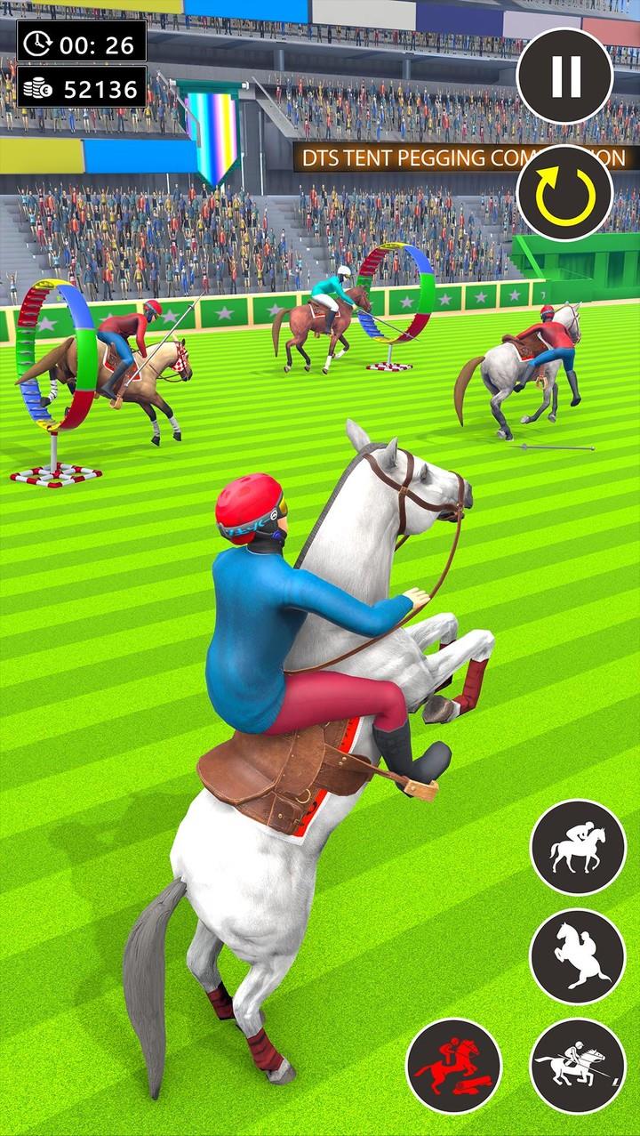 Tent Pegging Horse Racing Game Screenshot 4 