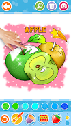 Fruits and Vegetables Coloring Screenshot 6