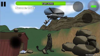 Attack of Giant Mutant Lizard Screenshot 3 