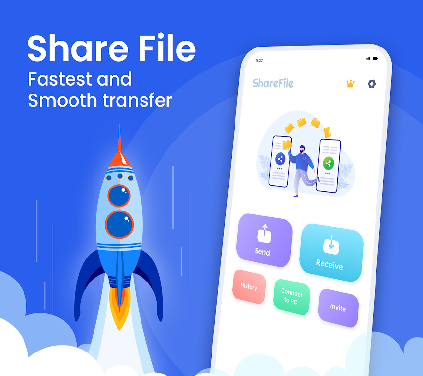 SHARE: Share it, File Transfer Screenshot 1