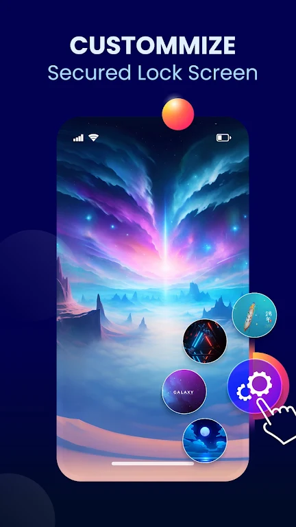 Pattern Lock Screen App Screenshot 2 