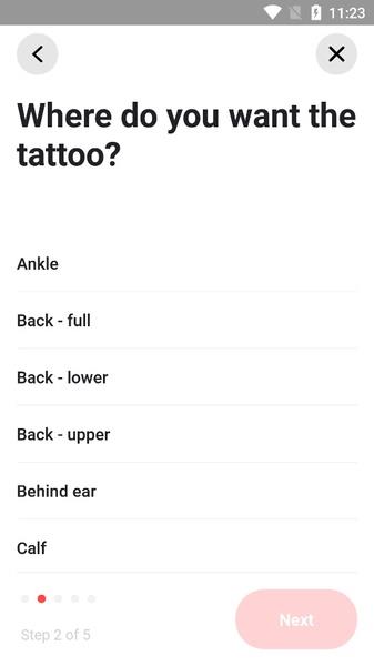 Tattoodo - Find your next tattoo Screenshot 5 
