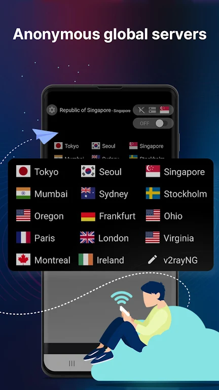 ShadowSwitch:Fast & Secure VPN Screenshot 3