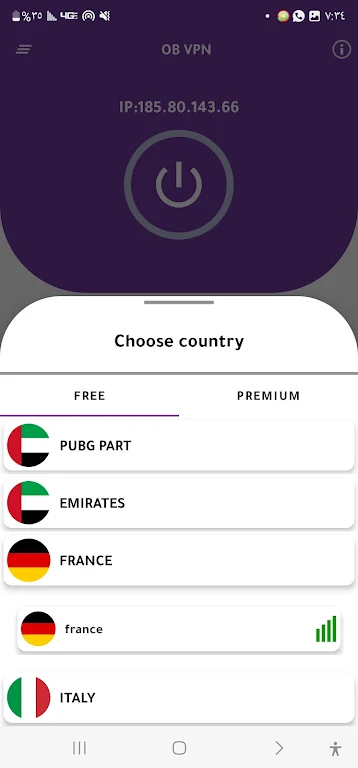 OB VPN - Fast VPN Proxy Screenshot 3 